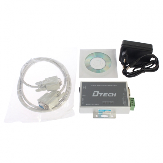 DTECH DT-9031 TCP/IP To RS232/RS485/RS422 Three-in-one serial server - Image 2