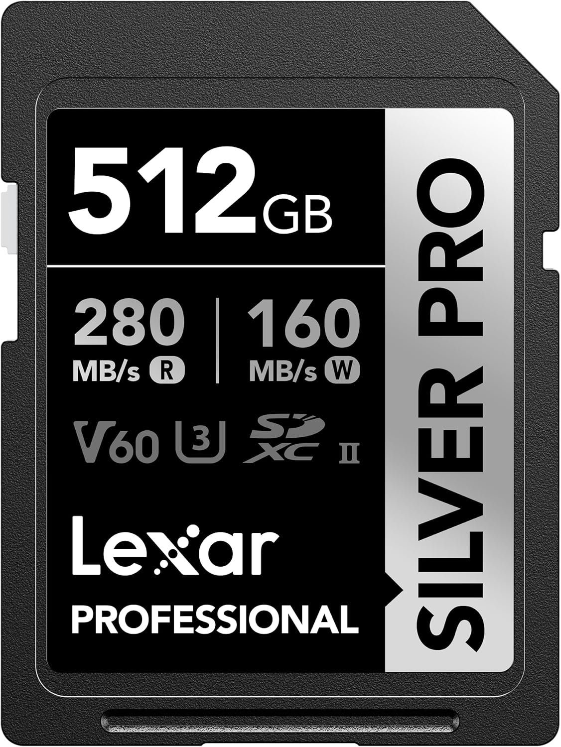 Lexar 512GB Professional SILVER PRO SDXC™ UHS-II Card - Image 5