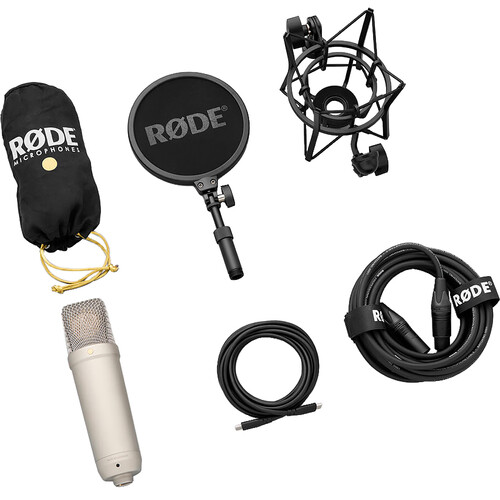 RODE NT1 5th Generation Large-Diaphragm Cardioid Condenser XLR/USB Microphone - Image 2