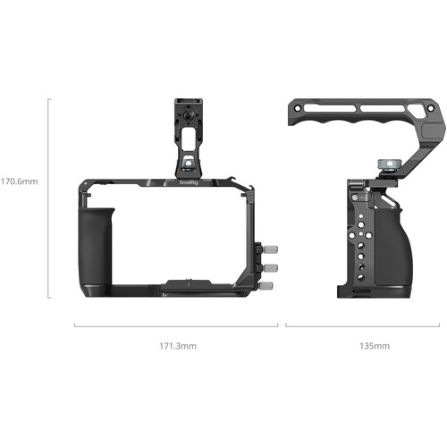 SmallRig Camera Cage with Top Handle for Nikon ZR - Image 4