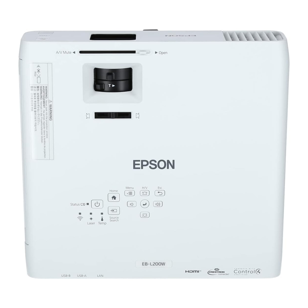 Epson EB-L200W 3LCD projector 4200 lumens (white) - Image 3