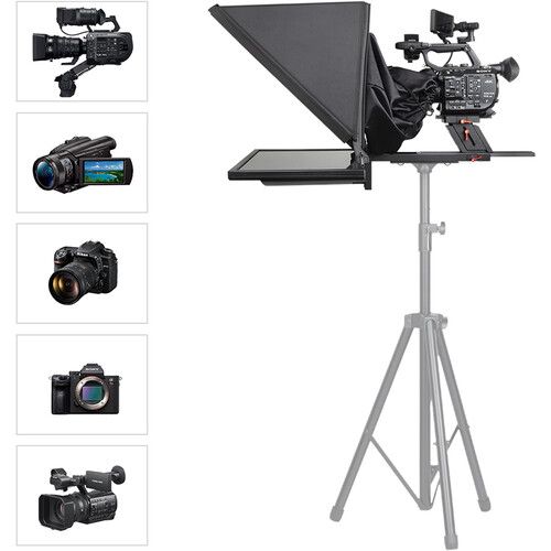 Desview T22 Teleprompter Set with 21.5" Self-Reversing Monitor - Image 4