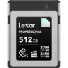Lexar 512GB Professional DIAMOND CFexpress 4.0 Type B Memory Card