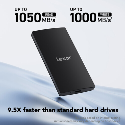 Lexar 1TB SL300 USB 3.2 Gen 2 Portable SSD - Image 3