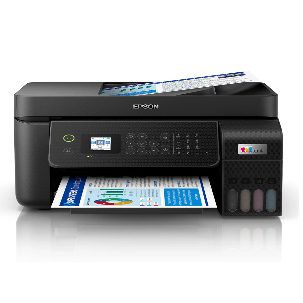 Epson EcoTank L5290 Office ink tank printer A4 colour 4 in 1 printer with ADF, Wi Fi and Smart Panel