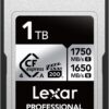 Lexar Professional Silver Series CFexpress 4.0 Type A Card 1TB up to 1750MB/s Read