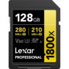 Lexar 128GB Professional 1800x UHS-II SDXC Memory Card