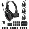 Hollyland Solidcom C1-4S Full-Duplex Wireless DECT Intercom System