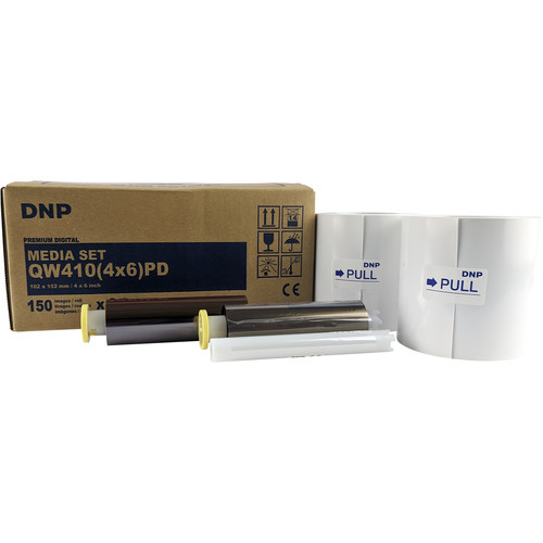 DNP QW410-SD 4×6 Thermal Photo Print Media Kit