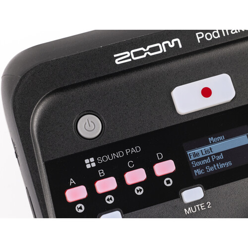 ZP4NEXT Zoom PodTrak P4next Portable Multitrack Podcast Recorder - Image 3