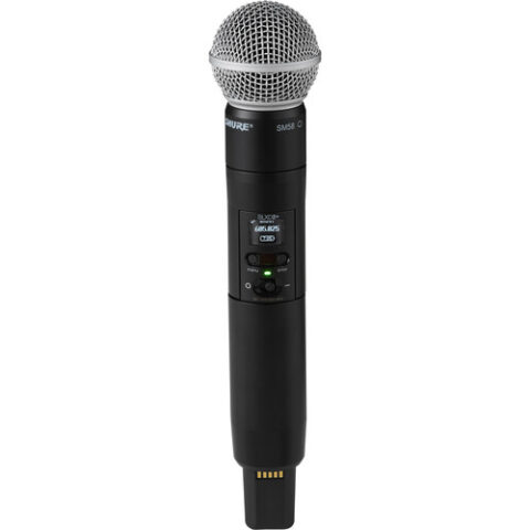 Shure SLXD2+ Digital Wireless Handheld Microphone Transmitter with SM58