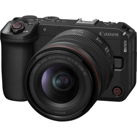 Canon EOS R6 V Mirrorless Camera with 20-50mm f/4 IS USM PZ Lens