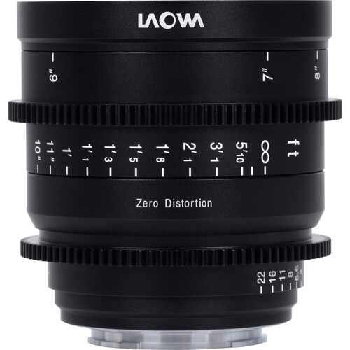 Venus Optics Laowa 15mm T2.1 Zero-D Cine Lens for Sony E-mount, Feet