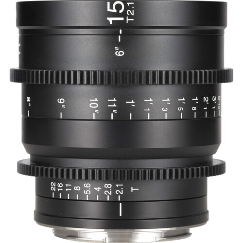Venus Optics Laowa 15mm T2.1 Zero-D Cine Lens for Sony E-mount, Feet - Image 4