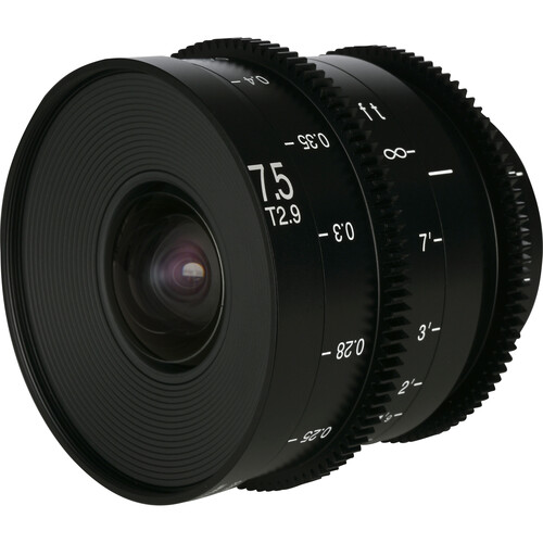 Venus Optics Laowa Zero-D S35 7.5mm T/2.9 Cine Lens for FUJIFILM X, Feet/Meters - Image 2