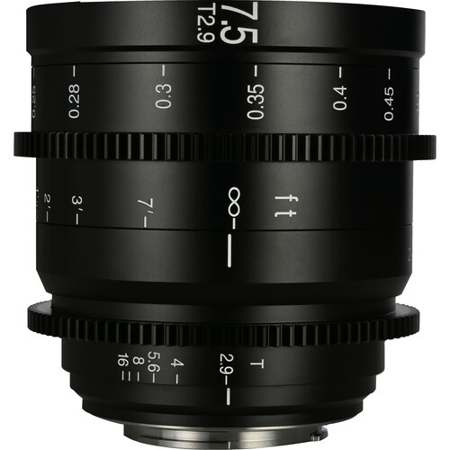 Venus Optics Laowa Zero-D S35 7.5mm T/2.9 Cine Lens for FUJIFILM X, Feet/Meters