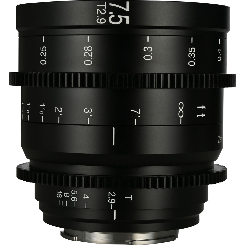 Venus Optics Laowa Zero-D S35 7.5mm T/2.9 Cine Lens (Sony E, Feet/Meters)