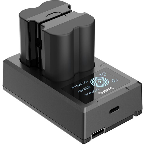 SmallRig NP-W235 Kit with 2 Batteries and 2-Bay USB Charger