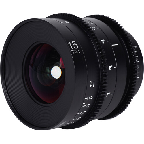 Venus Optics Laowa 15mm T2.1 Zero-D Cine Lens for Sony E-mount, Feet - Image 2