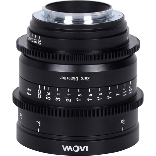 Venus Optics Laowa 15mm T2.1 Zero-D Cine Lens for Sony E-mount, Feet - Image 3
