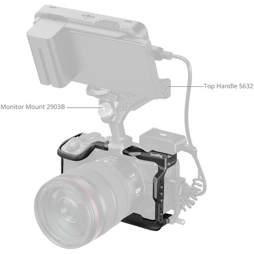 SmallRig HawkLock Quick Release Camera Cage for Canon EOS R6 V - Image 2