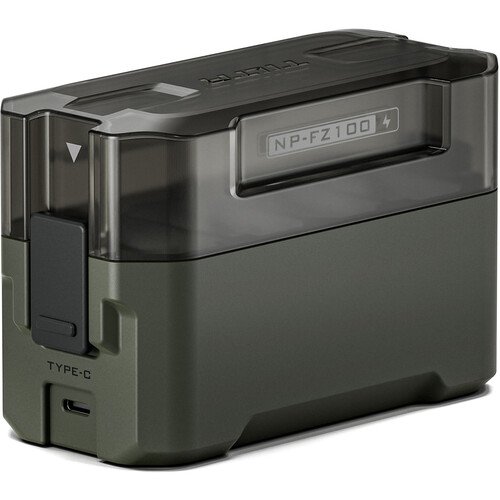 Tilta Portable Charging Station for NP-FZ100 Batteries (Green) - Image 4