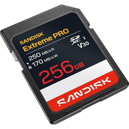 SanDisk 256GB Extreme PRO UHS-I SDXC Memory Card - Image 3
