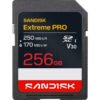 SanDisk 256GB Extreme PRO UHS-I SDXC Memory Card