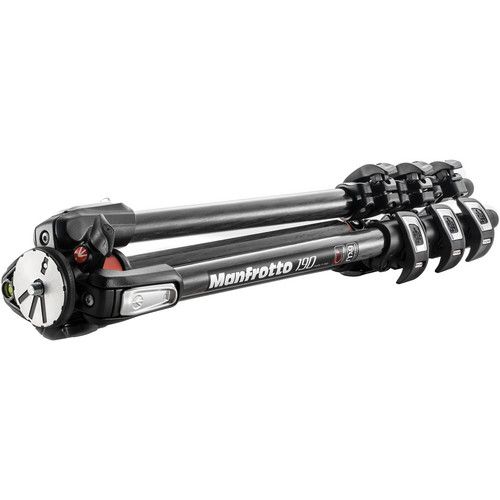 Manfrotto MT190CXPRO4 Carbon Fiber Tripod - Image 2