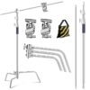 K&F Concept KF34.037 Heavy Duty C Stand with Holding Arm Sandbag