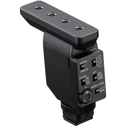 Sony ECM-B10 Compact Camera-Mount Digital Shotgun Microphone - Image 2