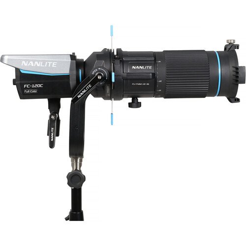 Nanlite Projection Attachment for FM Mount with 18-36° Zoom Lens - Image 2