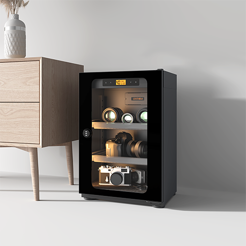 LENTHEM DT-045D-BLACK Photography Dry Cabinet -45L - Image 3