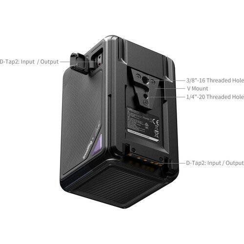 SmallRig x Caleb Pike VB212 Mini V-Mount Battery - Image 3