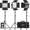 GVM LED-480LS-B3L CRI97/TLCI97 ED Lighting Kits with App Control