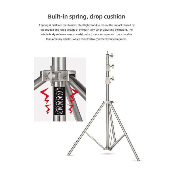 PhotoTech Stainless Steel Background Stand 280x300cm -PTBGS - Image 2